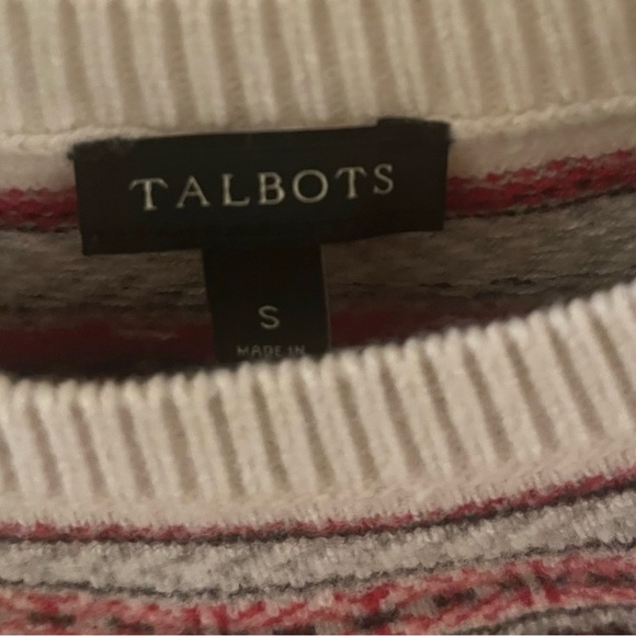Talbots Nordic Sweater, Size S - Picture 4 of 5